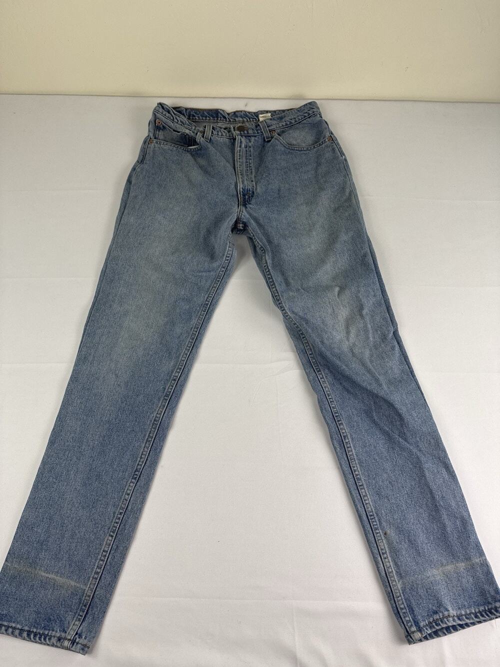 Levi’s 550 Men’s Jeans 34x34 Relaxed Fit Tapered Leg Light Wash Denim